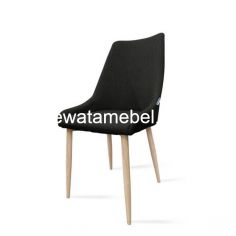 Dining Chair  - Siantano DC Milan / Black, Brown (Min. 4 Unit)